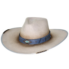 Cappello Western Bullhide Messed Up Grey Cappello Western Bullhide Messed Up Grey