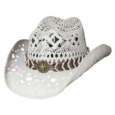 Cappello Western Bullhide Naughty Girl White Cappello Western Bullhide Naughty Girl White
