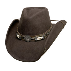 Cappello Western Bullhide Skynard Choco