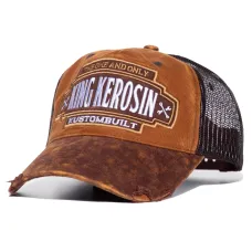 Cappellino King Kerosin Custom Build Brown