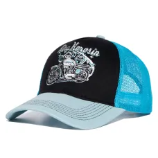Cappellino King Kerosin Blue Motorbike Cappellino King Kerosin Blue Motorbike