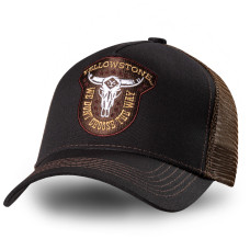 Cappellino Trucker Yellowstone We Don't Choose the Way Black
