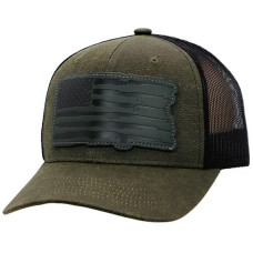 Cappellino U.S.A. Flag Olive