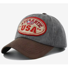 Cappellino Authentic USA Grey Cappellino Authentic USA Grey
