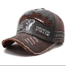 Cappellino Black Rebel Brown