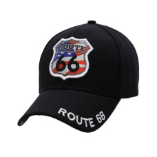 Cappellino Route 66 Jet Black