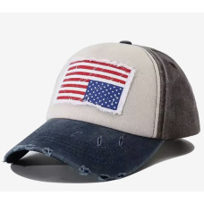 Cappellino USA Blue and Grey