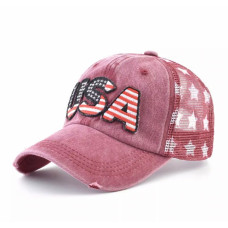 Cappellino U.S.A. Stars Red