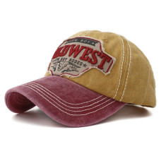 Cappellino Wild West Mustard Red