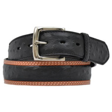 Cintura in pelle 3D Belts Embroidered Black Cintura in pelle 3D Belts Embroidered Black