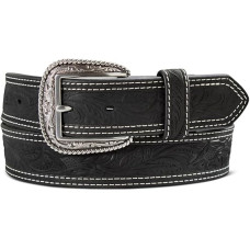 Cintura in pelle Ariat Tooled Double Stitches Cintura in pelle Ariat Tooled Double Stitches