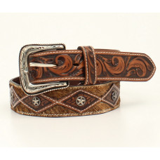 Cintura in pelle Ariat Brown Calf Cintura in pelle Ariat Brown Calf