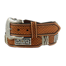 Cintura in pelle Ariat Floral Conchos Cintura in pelle Ariat Floral Conchos