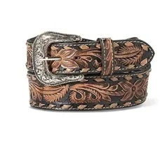 Cintura in pelle Ariat BHand Tooled Floral Cintura in pelle Ariat BHand Tooled Floral