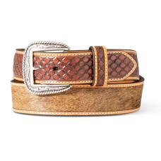 Cintura in pelle Ariat Brown Hair Cintura in pelle Ariat Brown Hair