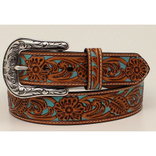 Cintura in pelle Ariat Floral Overlay Cintura in pelle Ariat Floral Overlay