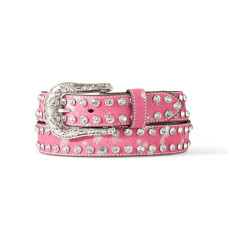 Cintura in pelle Ariat Pink Calf Hair Cintura in pelle Ariat Pink Calf Hair