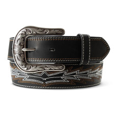 Cintura in pelle Ariat Casanova Black