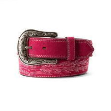 Cintura in pelle Ariat Casanova Pink