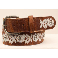 Cintura in pelle Angel Ranch Floral Embroidery Cintura in pelle Angel Ranch Floral Embroidery