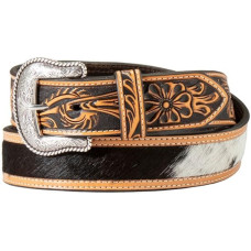 Cintura in pelle Nocona Floral Calf Hair Cintura in pelle Nocona Floral Calf Hair