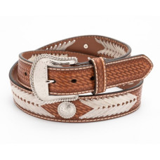 Cintura in pelle Nocona Laced Conchos Cintura in pelle Nocona Laced Conchos