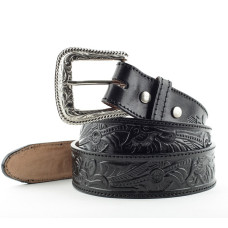 Cintura in pelle Stars & Stripes WG-42