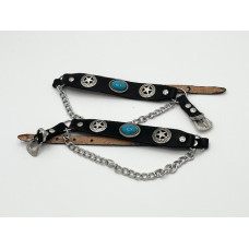 Cinturini per stivali in pelle WD76