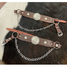 Cinturini per stivali in pelle Brown WD40 Cinturini per stivali in pelle Brown WD40