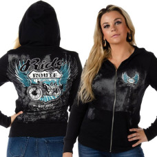 Felpa leggera Liberty Wear Route 66