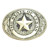 Fibbia Nocona Texas Seal Gold Fibbia Nocona Texas Seal Gold