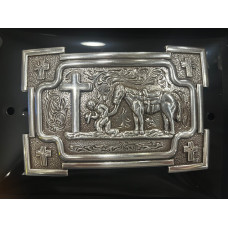Fibbia Nocona Rectangle Cowboy Prayer Fibbia Nocona Rectangle Cowboy Prayer