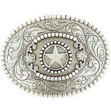 Fibbia Nocona Oval Star Fibbia Nocona Oval Star