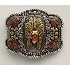 Fibbia Nocona Indian Chief Skull Fibbia Nocona Indian Chief Skull