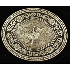 Fibbia Nocona Oval Bullrider