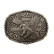 Fibbia Nocona USA Flag Flying Eagle Fibbia Nocona USA Flag Flying Eagle