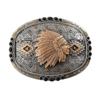 Fibbia Nocona Oval Indian Chief Fibbia Nocona Oval Indian Chief