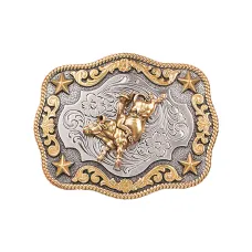 Fibbia Nocona Rectangle Bull Rider Fibbia Nocona Rectangle Bull Rider