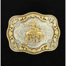 Fibbia Nocona Rectangle Saddle Bronc Fibbia Nocona Rectangle Saddle Bronc