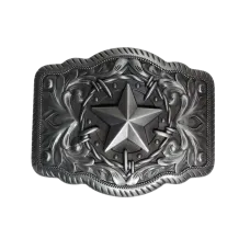 Fibbia Nocona Barbwire and Star