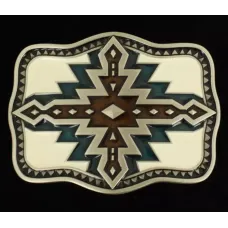 Fibbia Nocona Aztec Design Fibbia Nocona Aztec Design
