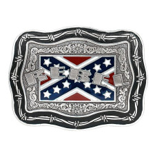 Fibbia Crumrine Confederate Rebel Flag