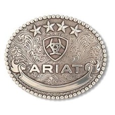 Fibbia Ariat Stars Logo Silver Fibbia Ariat Stars Logo Silver