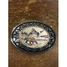 Fibbia Copper Arts Inc Eagle and Bear