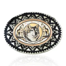 Fibbia Copper Arts Inc Western Wolf Fibbia Copper Arts Inc Western Wolf