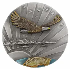 Fibbia Round Flying Eagle BU-027 Fibbia Round Flying Eagle BU-027