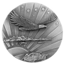 Fibbia Round Flying Eagle Fibbia Round Flying Eagle