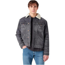 Giacca di jeans Wrangler Sherpa Trouble Maker Giacca di jeans Wrangler Sherpa Trouble Maker