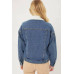 Giacca Sherpa in denim Giacca Sherpa in denim