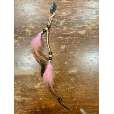 Piuma sfumature del rosa per cappello/per capelli Piuma sfumature del rosa per cappello/per capelli